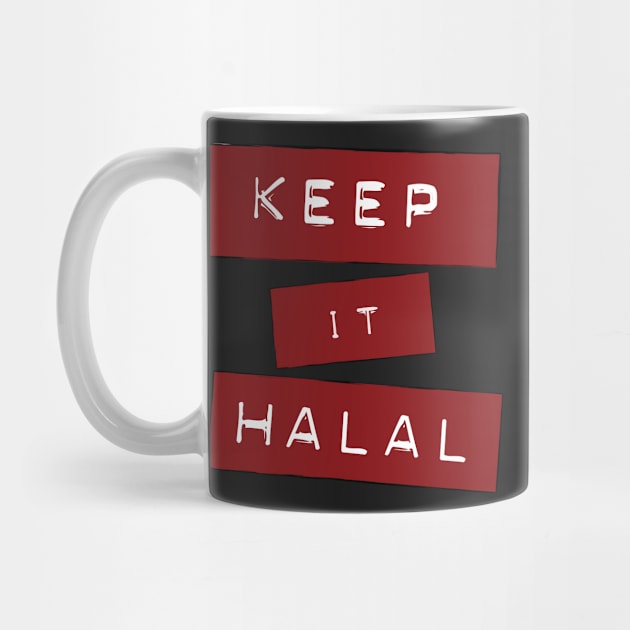 Keep It Halal, Punch Label Maker style by SubtleSplit